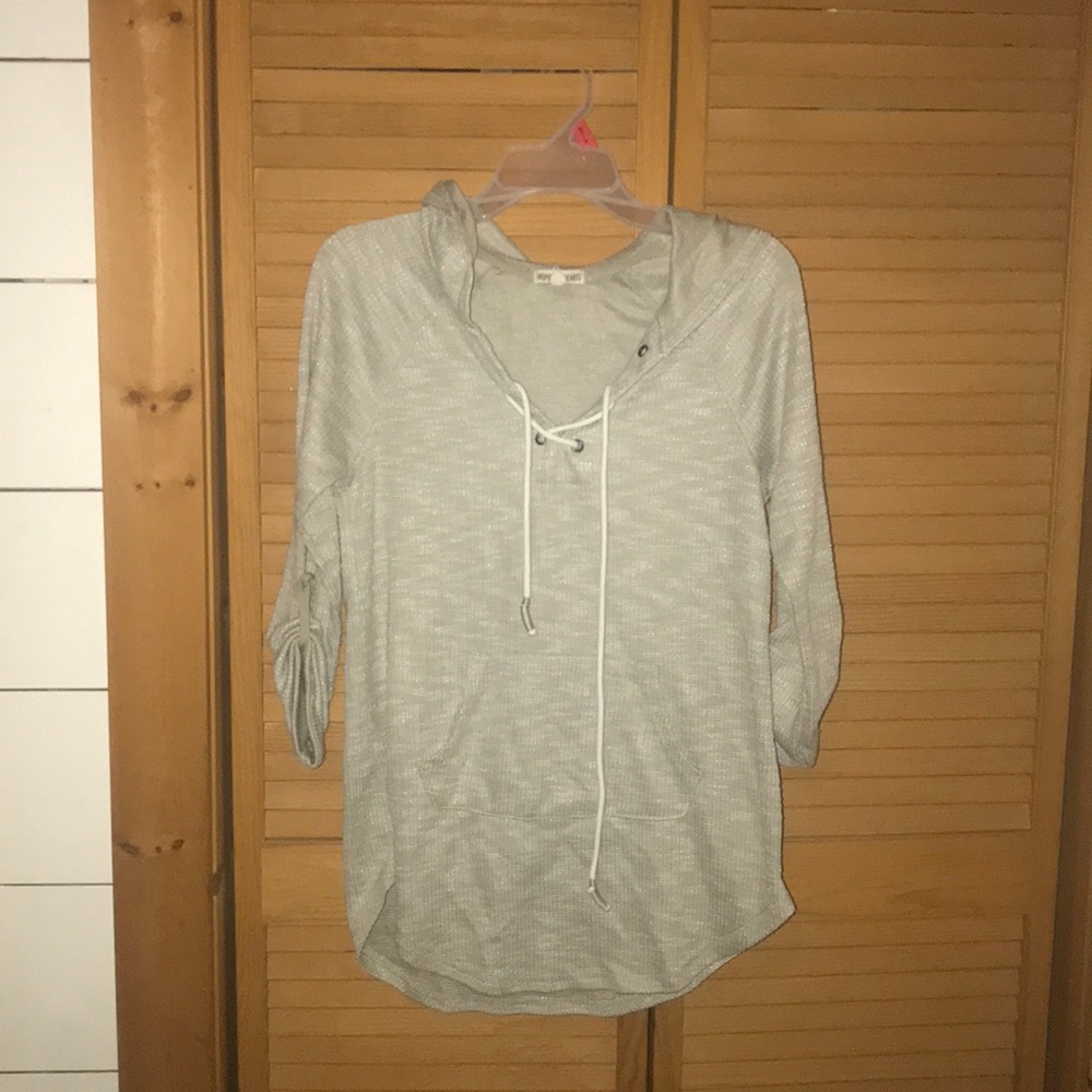 Inspired Hearts top with hood